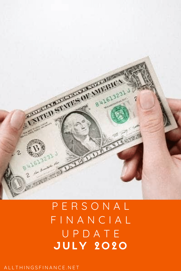 Personal Financial Update, July 2020
